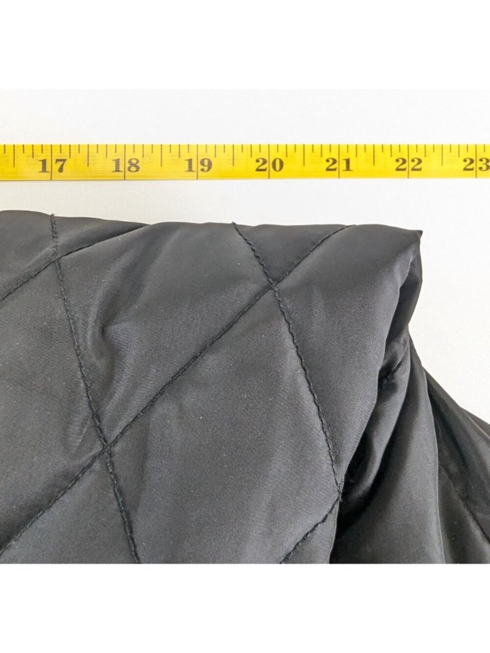 Michael Kors Black Quilted Hooded Puffer Coat w/ Gold Zippers Women's Size M - Picture 12 of 13